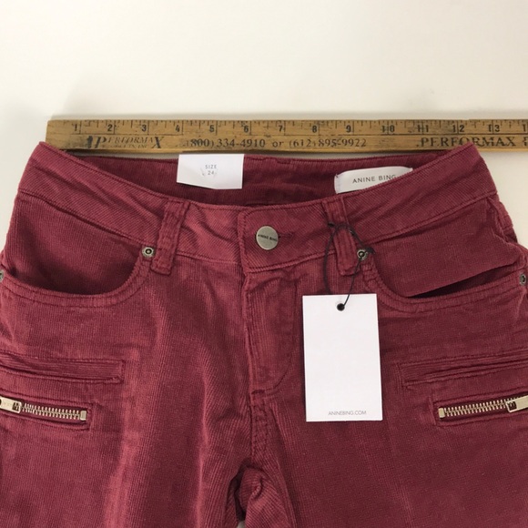 NWT Anime Bing Corduroy Pant size 24 - Picture 5 of 11